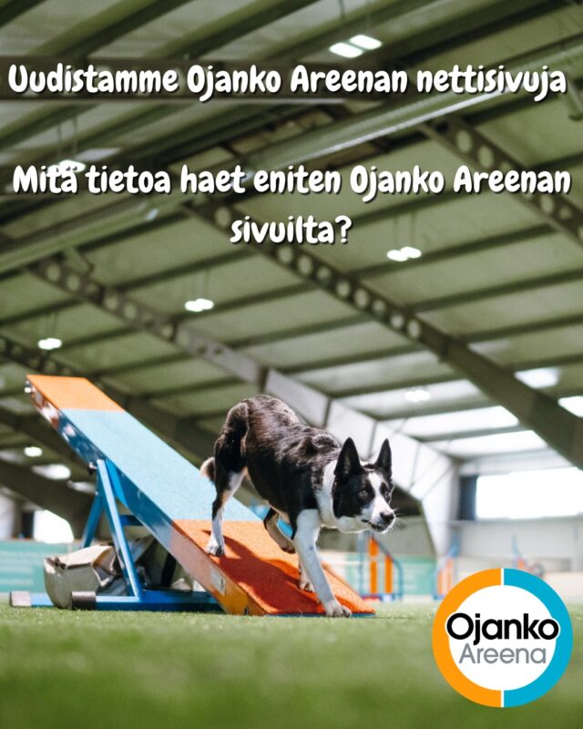 Olemme uudistamassa Ojanko Areenan nettisivuja ja kaipaamme apuasi!Haluamme tehdä sivuistamme mahdollisimman käyttäjäystävälliset, joten arvostaisimme suuresti, jos voisit kertoa, mitä tietoa etsit yleensä sivuiltamme. Onko jotain, mitä haluaisit nähdä enemmän tai jotain, mikä voisi olla selkeämmin esillä?Kaikki ideat ja ehdotukset ovat erittäin tervetulleita! Voit jakaa ajatuksesi kommentoimalla tätä viestiä tai lähettämällä sähköpostia osoitteeseen hallitus (at) ojanko.fi.Kiitos avusta 🙏#ojankoareenaYhteistyössä @elainklinikkaavec