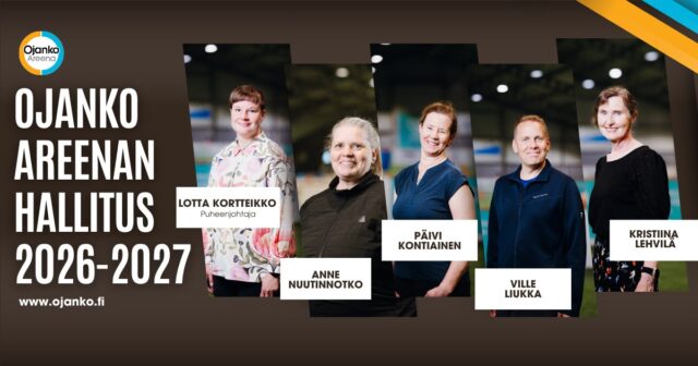 Etusivu 9 Esittelyssä Ojanko Areenan hallitus kaudelle 2026–2027! 🤝✨Uusi toimintakausi on pyörähtänyt käyntiin, ja meillä on ilo esitellä Ojanko Areenan hallituksen kokoonpano, joka johtaa ja kehittää areenan toimintaa tulevan vuoden aikana.Tässä on tiimi, joka tekee työtä yhteisen harrastuspaikkamme ja koiraurheilun parhaaksi:👤 Lotta Kortteikko – Puheenjohtaja
👤 Anne Nuutinnotko
👤 Päivi Kontiainen
👤 Ville Liukka
👤 Kristiina LehviläSuuri kiitos koko hallitukselle sitoutumisesta ja arvokkaasta työstä areenamme ja sen harrastajien hyväksi! Meillä on upea porukka kasassa viemässä Ojanko Areenaa eteenpäin ja kohti uutta kautta. 🍂❄️🌱Onko sinulla ideoita, toiveita tai kysymyksiä areenan toimintaan liittyen? Meitä saa aina nykäistä hihasta tai laittaa viestiä. Tehdään yhdessä Ojanko Areenasta entistäkin parempi paikka harrastaa!Hallituksen jäsenten yhteystiedot löydät osoitteesta:
https://ojanko.fi/yhteystiedot/Yhteistyössä:
@elainklinikkaavec#ojankoareena #hallitus #yhdessäkoirasiparhaaksi #koiraurheilu #vantaa #koiraharrastus #urheilukoira #seuratoiminta #vapaaehtoistyö