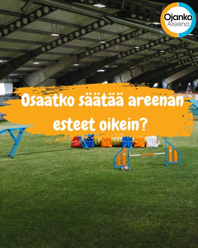 Etusivu 8 Osaatko säätää areenan esteet oikein? 🛠️🐶
💡 Tiesitkö? Kaikki kattavat ohjeet laitteiden säätöön ja käsittelyyn löytyvät kootusti Ojanko Areenan nettisivuilta!
Turvallisuus ja laitteiden kunnossa pysyminen ovat meidän kaikkien yhteinen asia! Oikein säädetyt esteet takaavat turvalliset ja onnistuneet treenit jokaiselle harrastajalle.
Ennen kuin säädät A-estettä, keinua tai puomia – tsekkaa ohjeet täältä:
🔗 www.ojanko.fi
Pidetään huolta laitteista ja treenataan turvallisesti! ❤️✨
Yhteistyössä: @elainklinikkaavec
#ojankoareena #agility #koiraurheilu #treeniturvallisuus #harrastuskoira #esteet #yhdessäkoirasiparhaaksi #vantaaYhteistyössä: @elainklinikkaavec